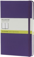 Zdjęcia - Notatnik Moleskine Plain Notebook Large Purple 