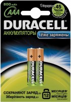 Zdjęcia - Bateria / akumulator Duracell 2xAAA 800 mAh 