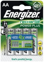 Zdjęcia - Bateria / akumulator Energizer Power Plus  4xAA 2000 mAh