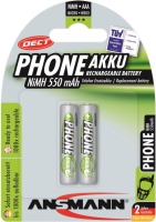 Фото - Акумулятор / батарейка Ansmann DECT 2xAAA 550 mAh 