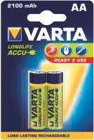 Акумулятор / батарейка Varta LongLife  2xAA 2100 mAh