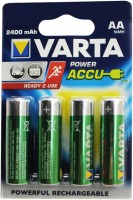 Фото - Акумулятор / батарейка Varta Power 4xAA 2400 mAh 