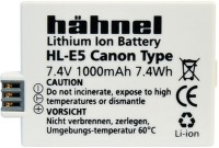 Akumulator do aparatu fotograficznego Hahnel HL-E5 