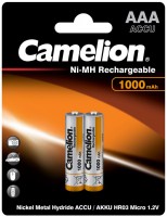 Фото - Акумулятор / батарейка Camelion  2xAAA 1000 mAh