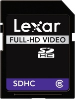 Фото - Карта пам'яті Lexar SDHC Full-HD Video Class 6 8 ГБ
