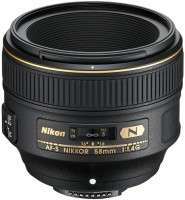 Об'єктив Nikon 58mm f/1.4G AF-S Nikkor 