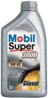 Фото - Моторне мастило MOBIL Super 3000 X1 Diesel 5W-40 1 л