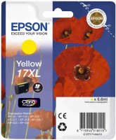 Zdjęcia - Wkład drukujący Epson 17XL Y C13T17144A10 