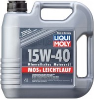 Фото - Моторне мастило Liqui Moly MoS2 Leichtlauf 15W-40 4 л