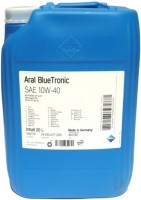 Zdjęcia - Olej silnikowy Aral Blue Tronic 10W-40 20 l