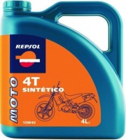 Olej silnikowy Repsol Moto Sintetico 4T 10W-40 4 l