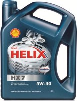 Фото - Моторне мастило Shell Helix HX7 5W-40 4 л