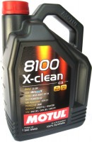 Zdjęcia - Olej silnikowy Motul 8100 X-clean 5W-40 5 l