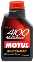 Фото - Моторне мастило Motul 4100 Multidiesel 10W-40 1 л