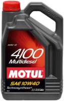 Фото - Моторне мастило Motul 4100 Multidiesel 10W-40 5 л