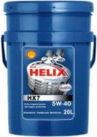 Фото - Моторне мастило Shell Helix HX7 5W-40 20 л