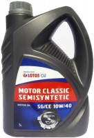 Фото - Моторне мастило Lotos Motor Classic Semisyntetic 10W-40 5 л