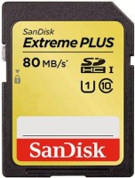 Фото - Карта пам'яті SanDisk Extreme Plus SD UHS-I 64 ГБ