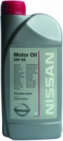 Zdjęcia - Olej silnikowy Nissan Motor Oil 5W-40 1 l