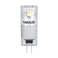 Фото - Лампочка Maxus 1-LED-339-T G4 1W 3000K 12V AC/DC CR 