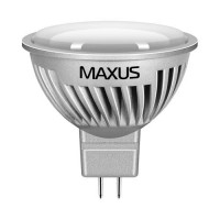 Фото - Лампочка Maxus 1-LED-358 MR16 7W 4100K 220V GU5.3 AL 