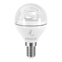 Фото - Лампочка Maxus Sakura 1-LED-431 G45 4W 3000K E14 AP 