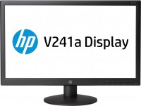 Zdjęcia - Monitor HP V241a 24 "  czarny