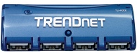 Zdjęcia - Czytnik kart pamięci / hub USB TRENDnet TU-400E 