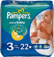 Фото - Підгузки Pampers Active Baby 3 / 22 pcs 