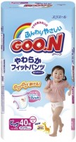 Zdjęcia - Pielucha Goo.N Pants Girl XL / 40 pcs 