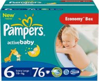 Фото - Підгузки Pampers Active Baby 6 / 76 pcs 