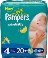 Фото - Підгузки Pampers Active Baby 4 / 20 pcs 