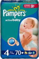 Zdjęcia - Pielucha Pampers Active Baby 4 / 70 pcs 