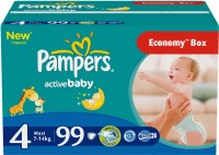 Фото - Підгузки Pampers Active Baby 4 / 99 pcs 