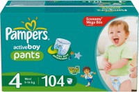 Zdjęcia - Pielucha Pampers Active Boy 4 / 104 pcs 