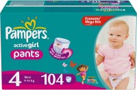 Фото - Підгузки Pampers Active Girl 4 / 104 pcs 