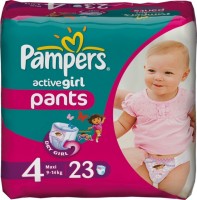 Фото - Підгузки Pampers Active Girl 4 / 23 pcs 