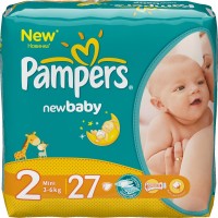 Фото - Підгузки Pampers New Baby 2 / 27 pcs 