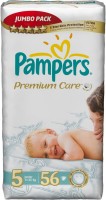 Фото - Підгузки Pampers Premium Care 5 / 56 pcs 