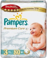 Фото - Підгузки Pampers Premium Care 3 / 80 pcs 