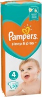 Pielucha Pampers Sleep and Play 4 / 50 pcs 