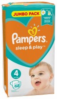 Zdjęcia - Pielucha Pampers Sleep and Play 4 / 68 pcs 