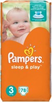 Фото - Підгузки Pampers Sleep and Play 3 / 78 pcs 