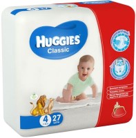 Фото - Підгузки Huggies Classic 4 / 27 pcs 