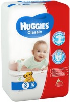 Zdjęcia - Pielucha Huggies Classic 3 / 16 pcs 