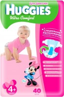 Фото - Підгузки Huggies Ultra Comfort Girl 4 Plus / 40 pcs 