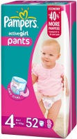 Фото - Підгузки Pampers Active Girl 4 / 52 pcs 