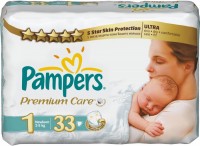 Фото - Підгузки Pampers Premium Care 1 / 33 pcs 