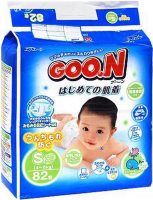 Zdjęcia - Pielucha Goo.N Diapers S / 82 pcs 