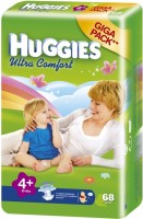 Фото - Підгузки Huggies Ultra Comfort 4 Plus / 68 pcs 